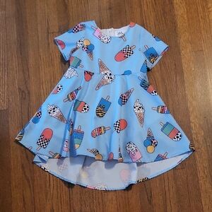 Lola + The Boys Ice Cream Print Dress